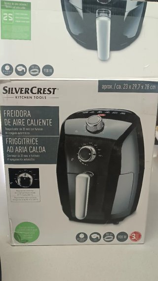 Freidora de aire SilverCrest 900W