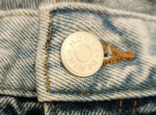 Vaqueros Monkey 2 tonos Talla S