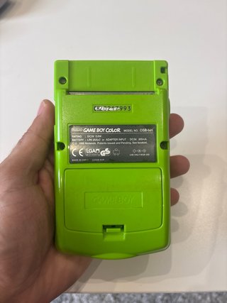 Nintendo Game Boy Color Verde