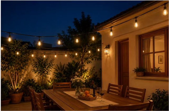 Guirnalda Luces Decorativas /Esterno solare
