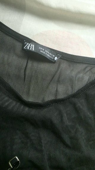 Body Zara Amarillo Talla M Body Zara negro S