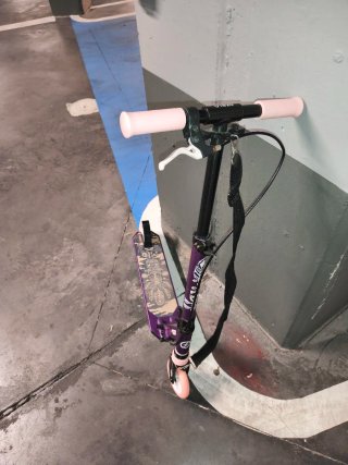 Patinete Oxelo Morado