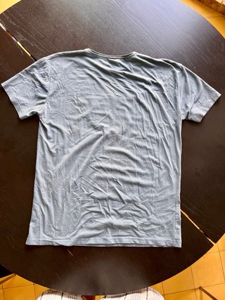 Camiseta Kenzo Azul con Tigre Bordado