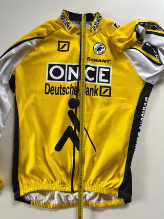 Maillot largo Ciclismo Once Deutsche Bank Castelli