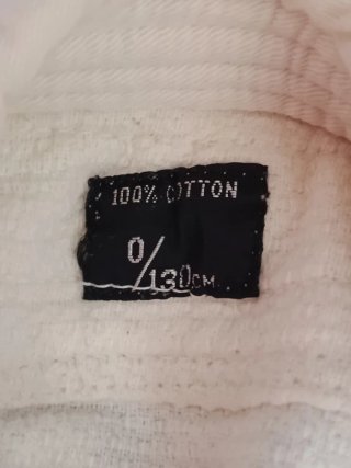 Traje Judo Blanco y cinturones