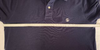 Polo El Ganso Azul con Detalles Rojos
