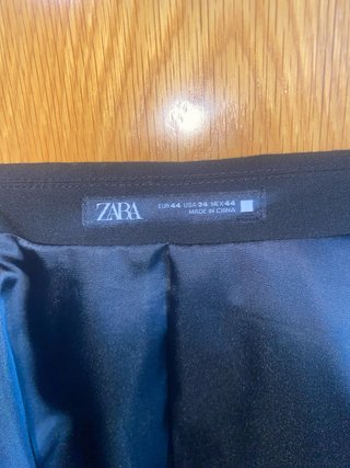 Chaqueta de traje Zara negra