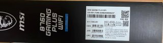 Placa base MSI B760 Gaming Plus WiFi da estrenar