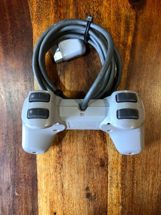 Controller PS1 PS2 grigio funzionante originale