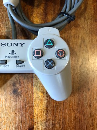 Controller PS1 PS2 grigio funzionante originale