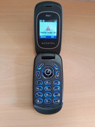 Telefono mobile Alcatel Movistar grigio