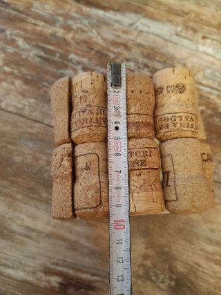 Porta penne/matite artigianale in sughero