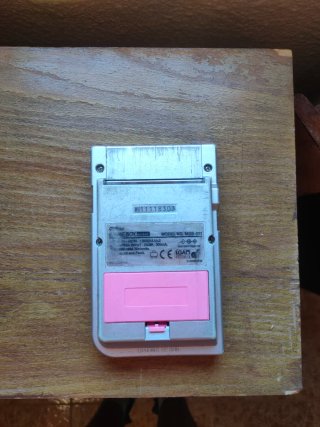 Nintendo Game Boy Pocket Plata