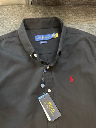 Camisa Polo Ralph Lauren Negra