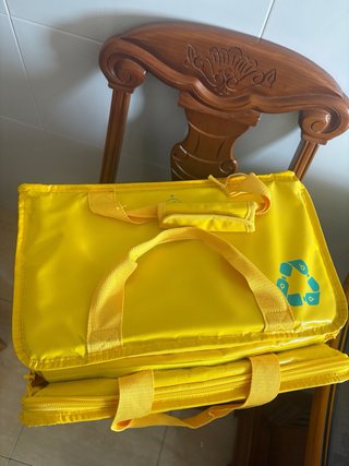 Mochila Glovo Amarilla