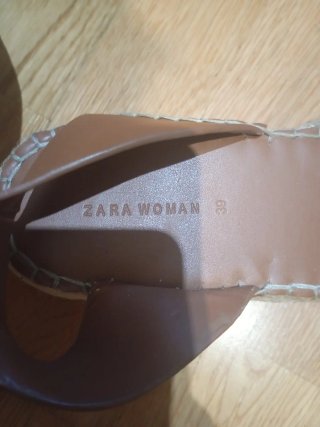 Sandalias Zara Marrones