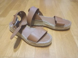Sandalias Zara Marrones