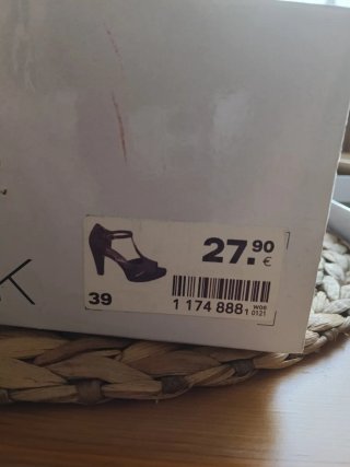 Zapatos de tacón azul Catwalk