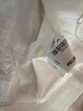 Camisa bordada Pull&Bear S