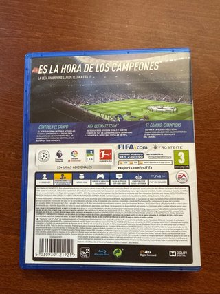 FIFA 15, 16, 19 y 20 PS4