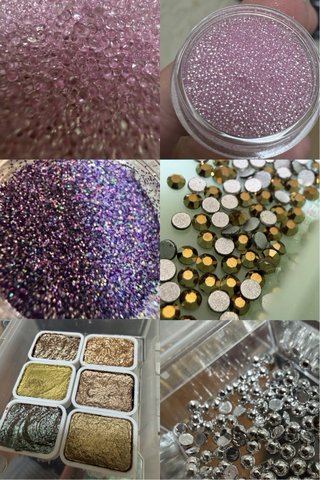 Lote enorme de decoración para uñas de todo tipo.