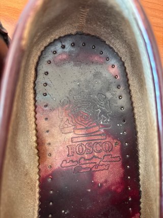 Mocasines Fosco Piel Burdeos
