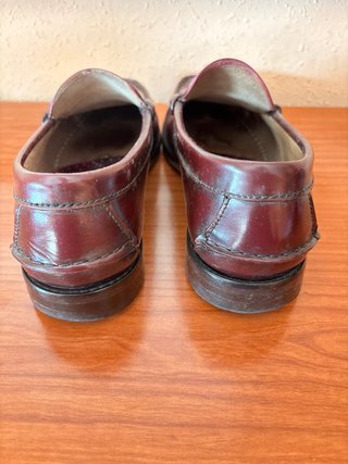Mocasines Fosco Piel Burdeos