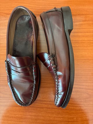 Mocasines Fosco Piel Burdeos