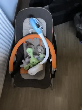 Silla cuco y mecedora bebé