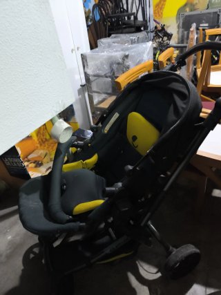 Silla cuco y mecedora bebé