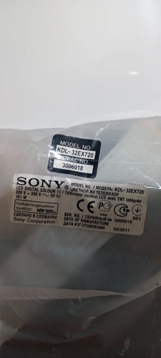 SONY 32EX720  EDL 4LV0.3 TCOM