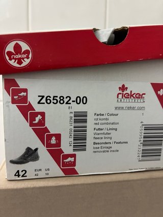 Botines Rieker Talla 41 Cómodos