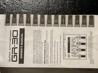 Roland GR-30 Guitar Synthesizer