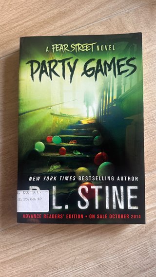 Party Games A Fear Street Novel