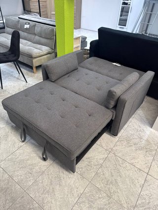 Sofá Cama Matrimonio Gris Reclinable