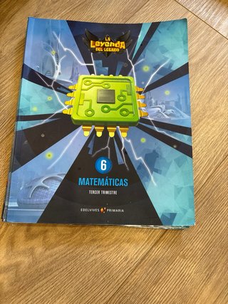 Matemáticas, 6 Primaria La Leyenda del Legado