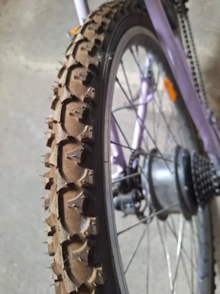 Bicicleta con marchas