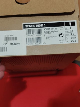 Salomon Sense Ride 5 Negro/Verde Azulado