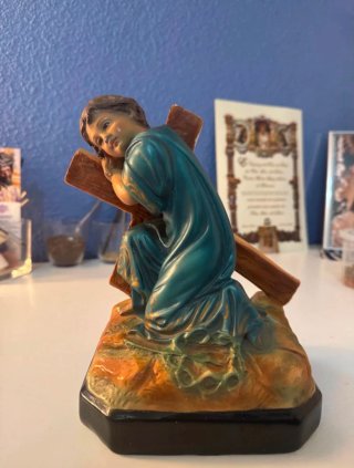 Niño Pasionario figura religiosa (Olot)