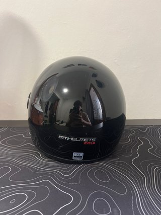 Casco de moto MT Helmets negro