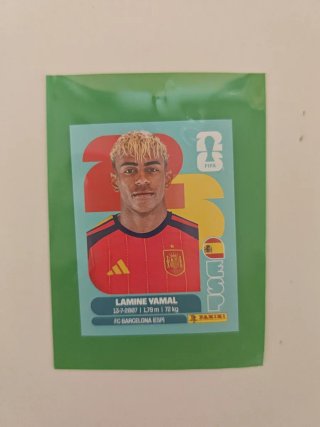 Cromo Lamine Yamal Panini 2026