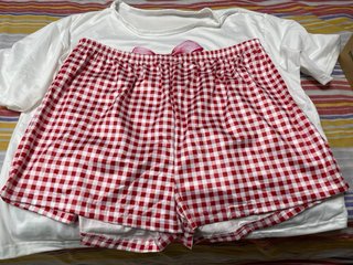Pijama Mujer Verano Cerezas