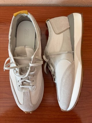 Zapatillas Zara Beige/Crudo
