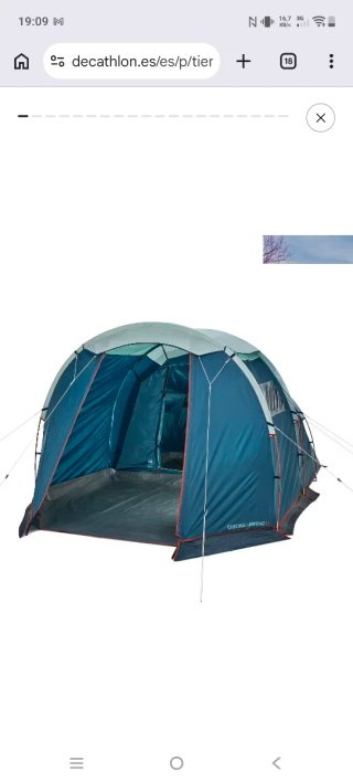 Tienda de campaña familiar Decathlon
