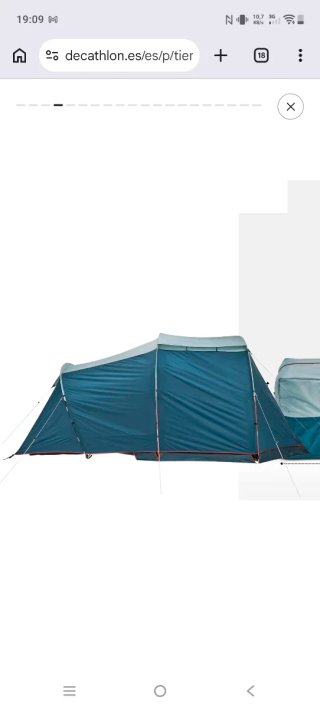 Tienda de campaña familiar Decathlon