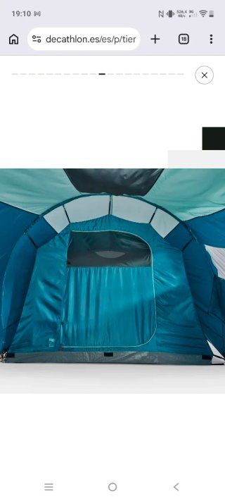 Tienda de campaña familiar Decathlon