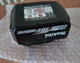 Batería Makita LXT 18V 6.0Ah BL1860B