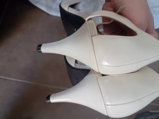 Zapatos Zara Beige Sin Uso