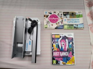 Consola Wii con juegos