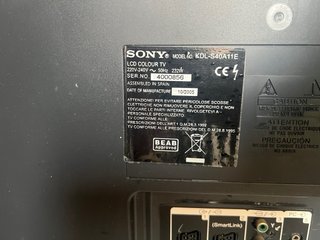 TV Sony Bravia Argento